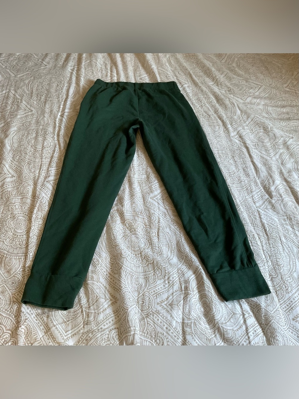 Juniors' Pants Forest Green Knit Jogger XS